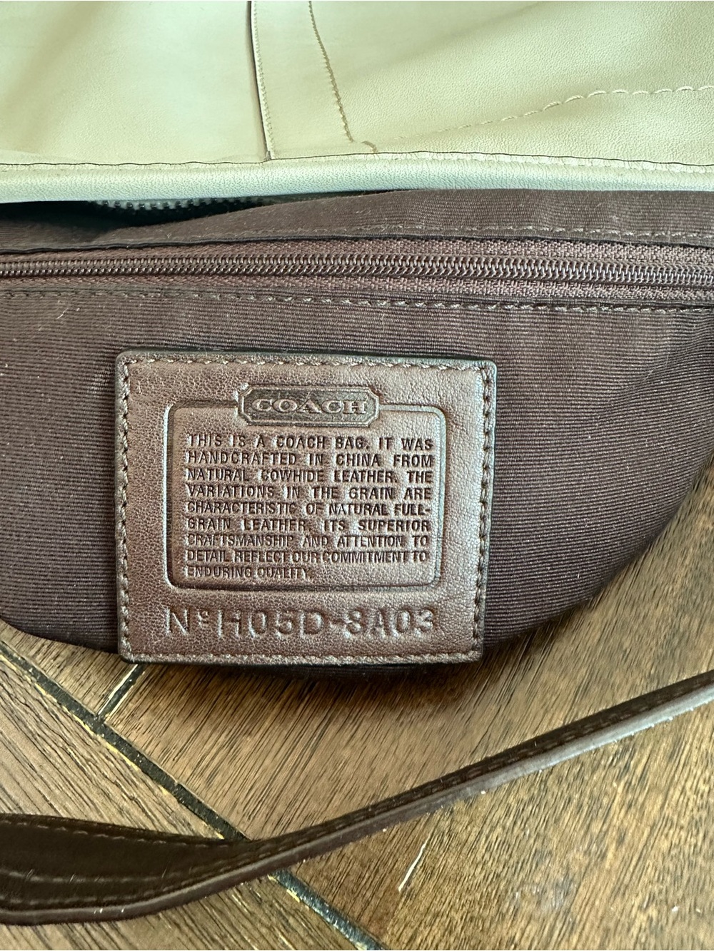 Vintage Coach y2K Soho Crescent hobo shoulder bag A803 - Picture 7 of 16